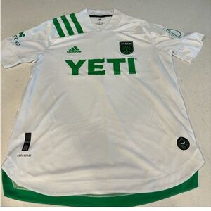 Authentic Austin FC Inaugural season (2021) Away jersey.